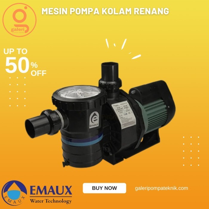 Mesin Pompa Air Kolam Renang 1 HP Emaux SPH100 Pompa Air Kolam Renang