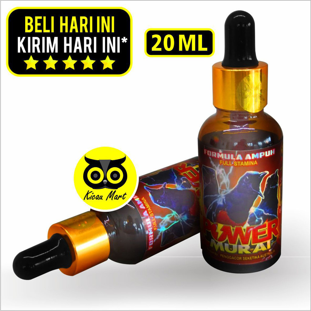 KICAU MART Vitamin Burung Murai Power Murai Bmw Suplemen Doping Booster Multivitamin Nutrisi Obat Lo