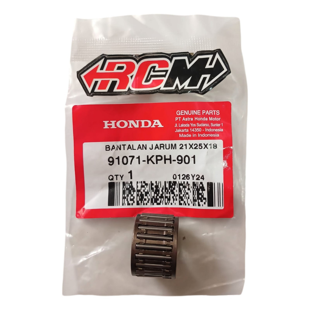 91071-KPH-901 LAHER BEARING NEEDLE 21X25X18 KARISMA 2002-2005 SUPRA X 125 2007-2014 SUPRA X 125 INJE