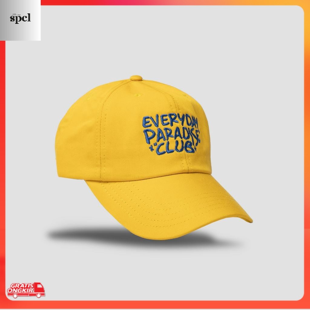Kekinian / Exhale Caps Topi Paradise Yellow