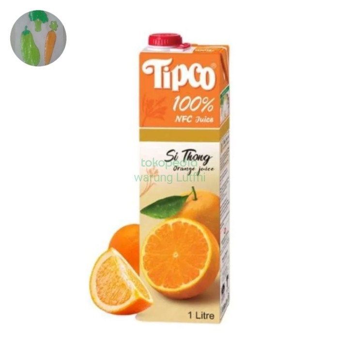

TIPCO 100% SITHONG ORANGE JUICE 1 L