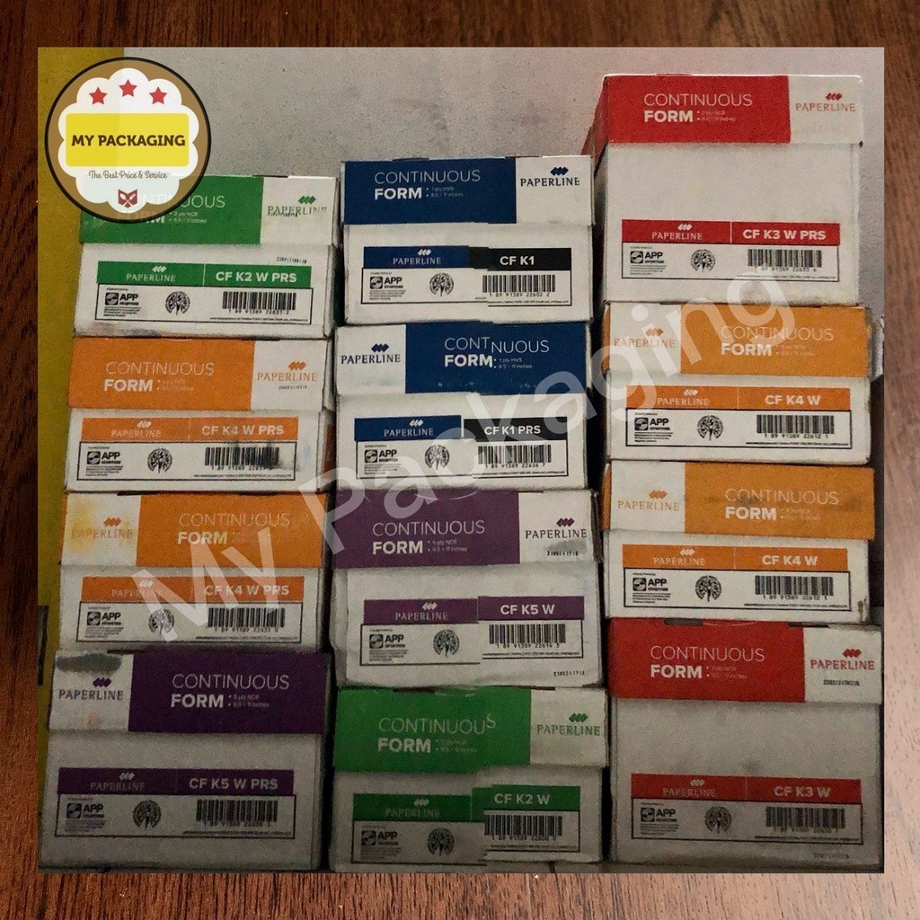 

Continuous Form 9.5 x 11 inch kertas nota invoice komputer printer dot metrix - mypackaging vplast [ COD ]
