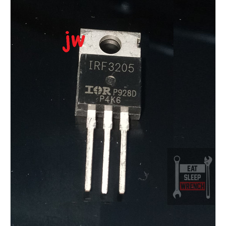 sparepart elektronik IRF3205 N-Channel FET Inverter 110A 55V IC dan Transistor mosfet