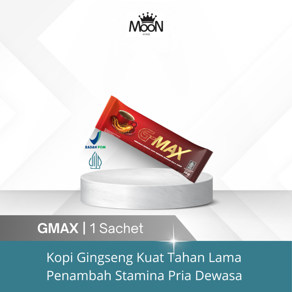 

G-Max Kopi Ginseng Rasa Gula Aren - Kopi G-Max Original (Privasi Aman)