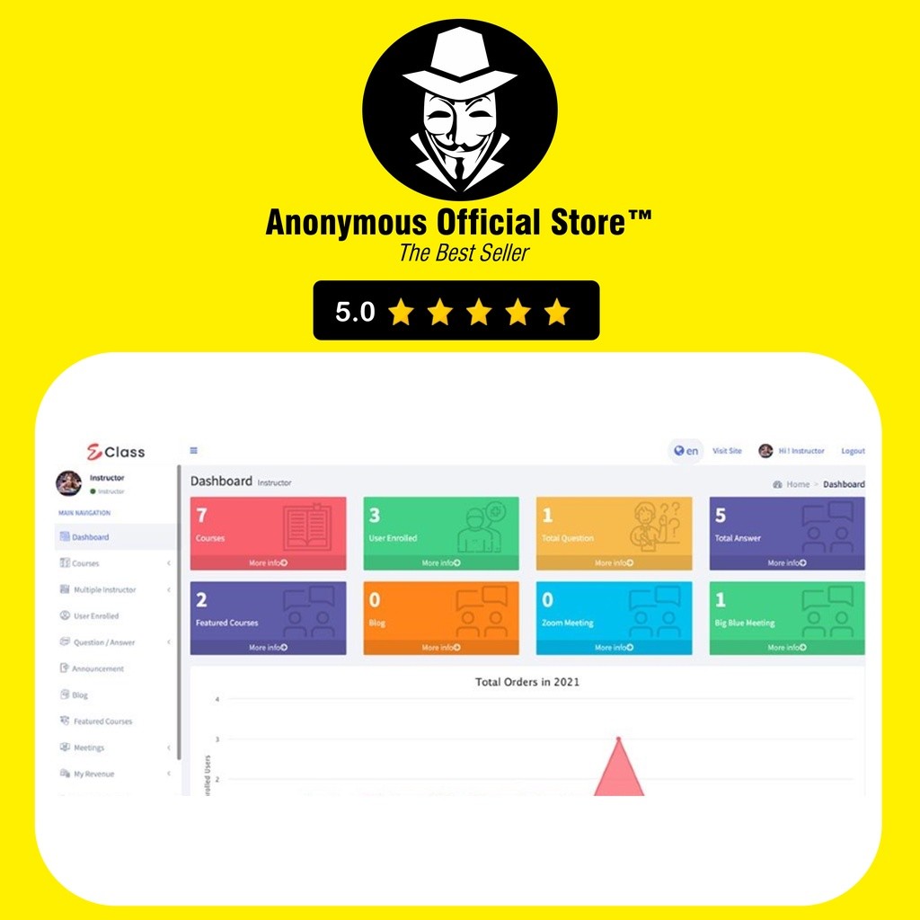 SOURCE CODE WEBSITE KURSUS BIMBINGAN BELAJAR SEKOLAH KAMPUS - LEARNING MANAGEMENT LARAVEL SIAP PAKAI