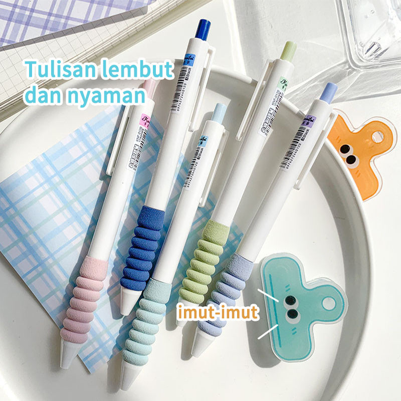 

Pulpen/gelpen hitam 0.5mm desain Awan