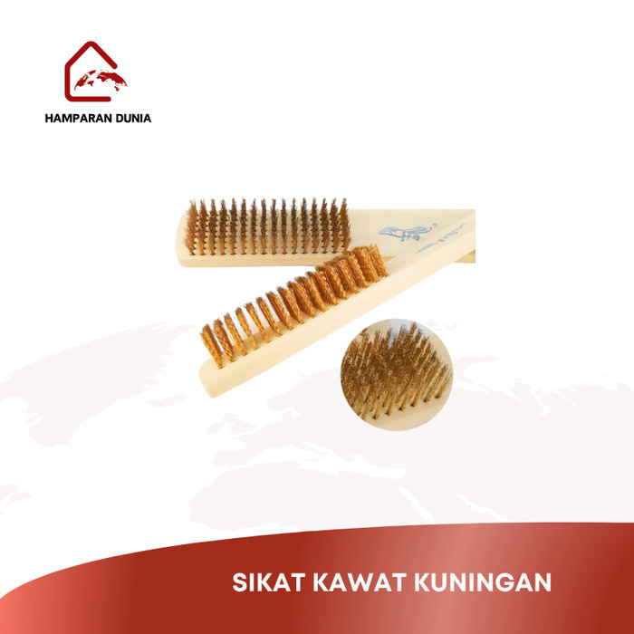 SIKAT KAWAT KUNINGAN - SIKAT KAWAT BAJA