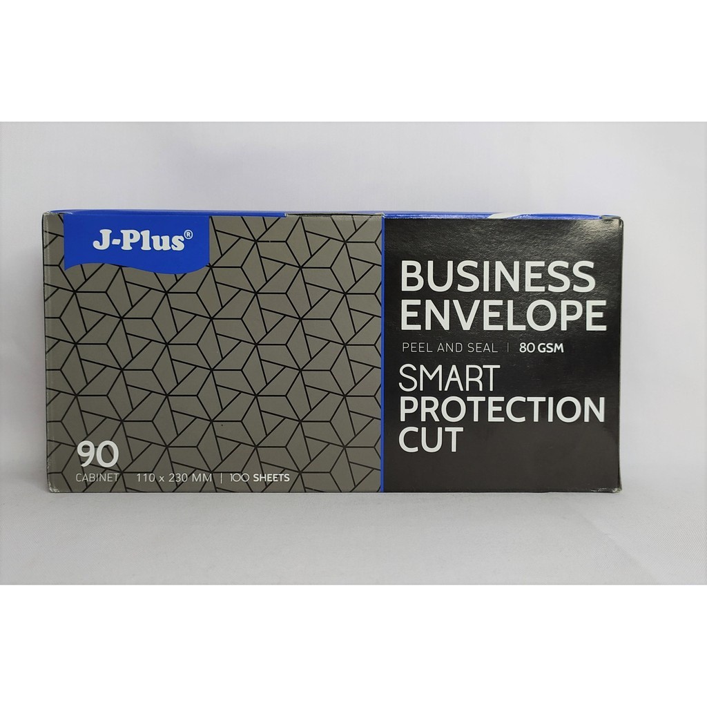 

(PAK) AMPLOP PUTIH J-PLUS 90 PEEL&SEAL - SMART PROTECTION CUT / AMPLOP PUTIH 104 80 GSM