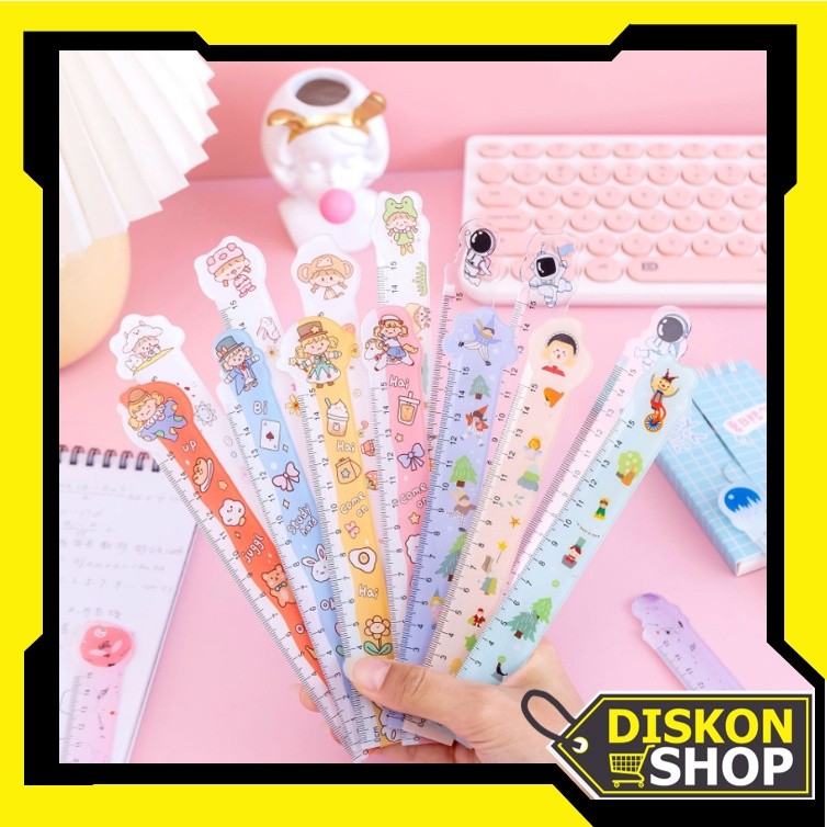 

Diskon Shop - S6069 Penggaris Lucu 15 Cm / Penggaris Plastik Funny Karakter / Penggaris Sekolah Kantor / Penggaris Bermotif Lucu