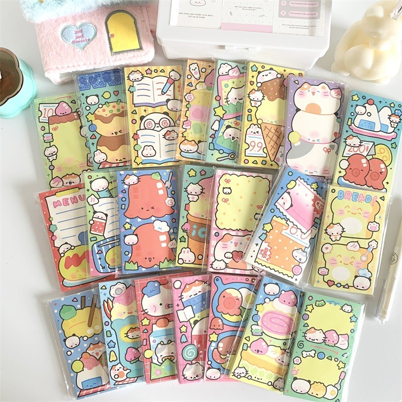 

[HARU] Cute Cartoon Juminocore Series Memopad Notepaper Kertas Memo