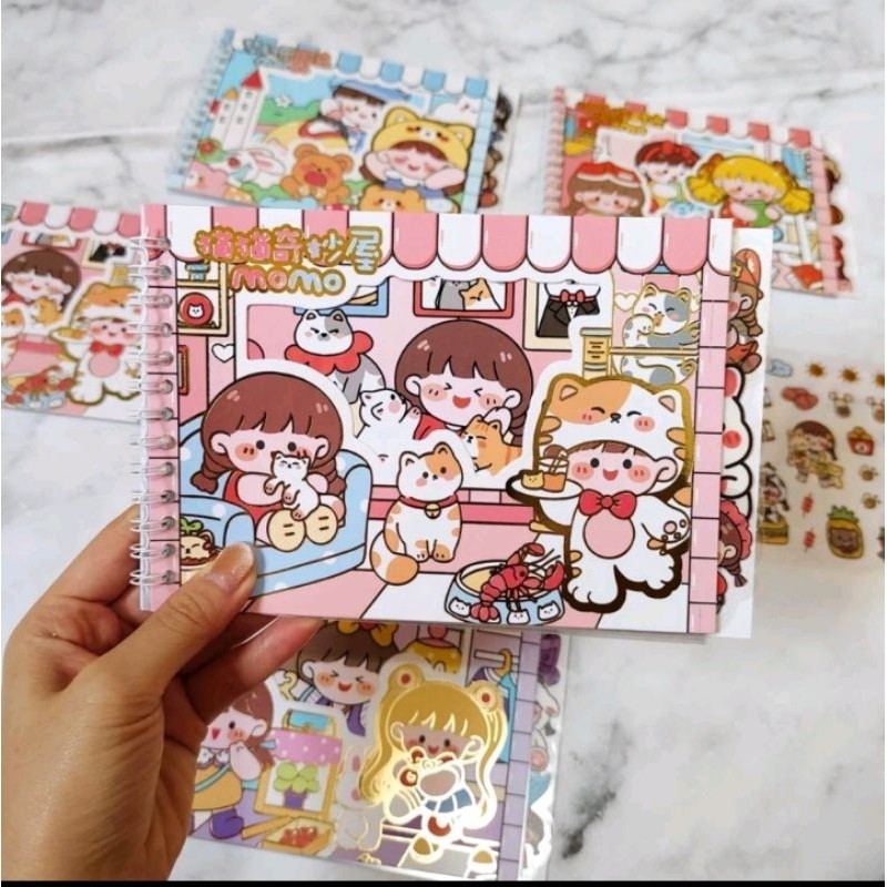 

STICKER BUKU WASHI KARAKTER