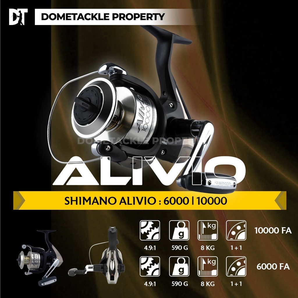 Reel Shimano Alivio FA 2021 6000 10000 Pancing Jigging