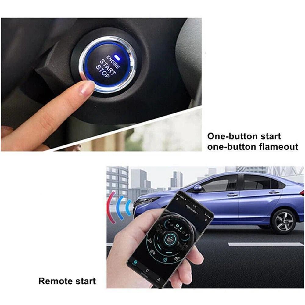 Mamacholida - Pke Keyless Entry Car Alarm & Remote Start - Sistem Otomatis Starter Mesin Mobil