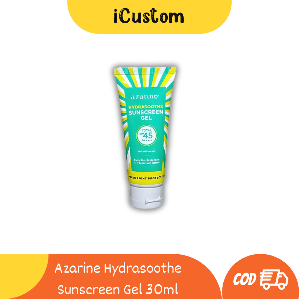 Azarine Hydrasoothe Sunscreen Gel SPF45 PA++++ 30ML / Sunscreen Azarine SPF 45 Pa+++