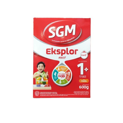 

Susu Balita SGM Eksplor 1+ Rasa Madu Box 600 gr