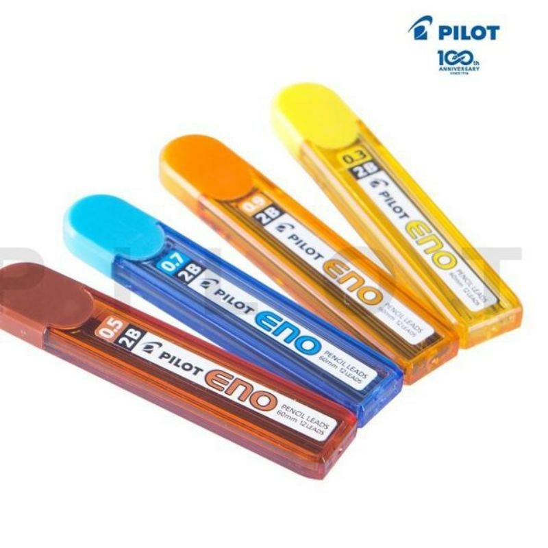 

PILOT Isi Pensil Mekanik 0.3/0.5/0.7/0.9mm B/2B/HB / Pencil Lead ENO-G