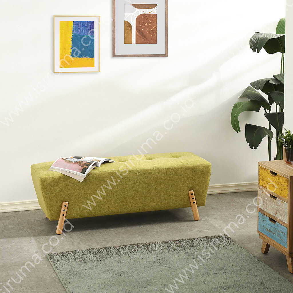 ISIRUMA - Kursi Panjang / Stool Minimalis GOLDEN BENCH STOOL