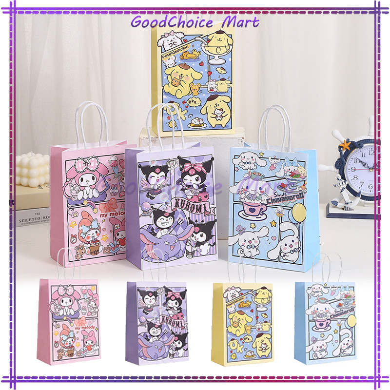 

Paper Bag Happy Birthday / Animasi Goodie Bag / Kantong Kertas Bingkisan Snack Anak