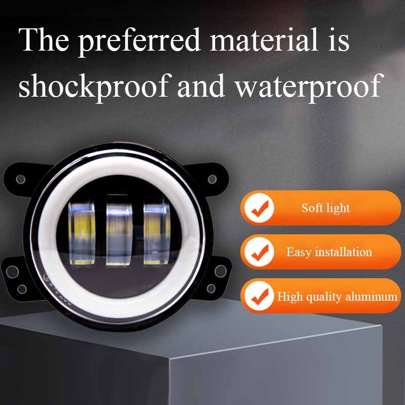 Lampu Kabut Mobil Tahan Air Lampu Mobil Modifikasi Lampu Kabut LED Mobil 4 Inci