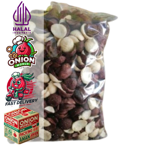

UWD COCOCRUNCH HITAM PUTIH 1KG Cereal Hitam Putih Coco Crunch Sereal Kiloan sereal Gandum