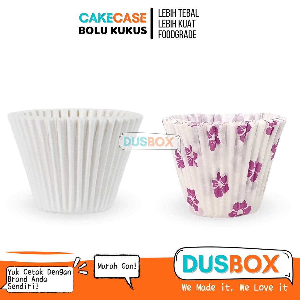Cake Case Kertas Bolu Kukus / Cake Case  / Kertas Kue Bolu Kukus Isi 500 Pcs / Cup Kue / Mangkuk Kue