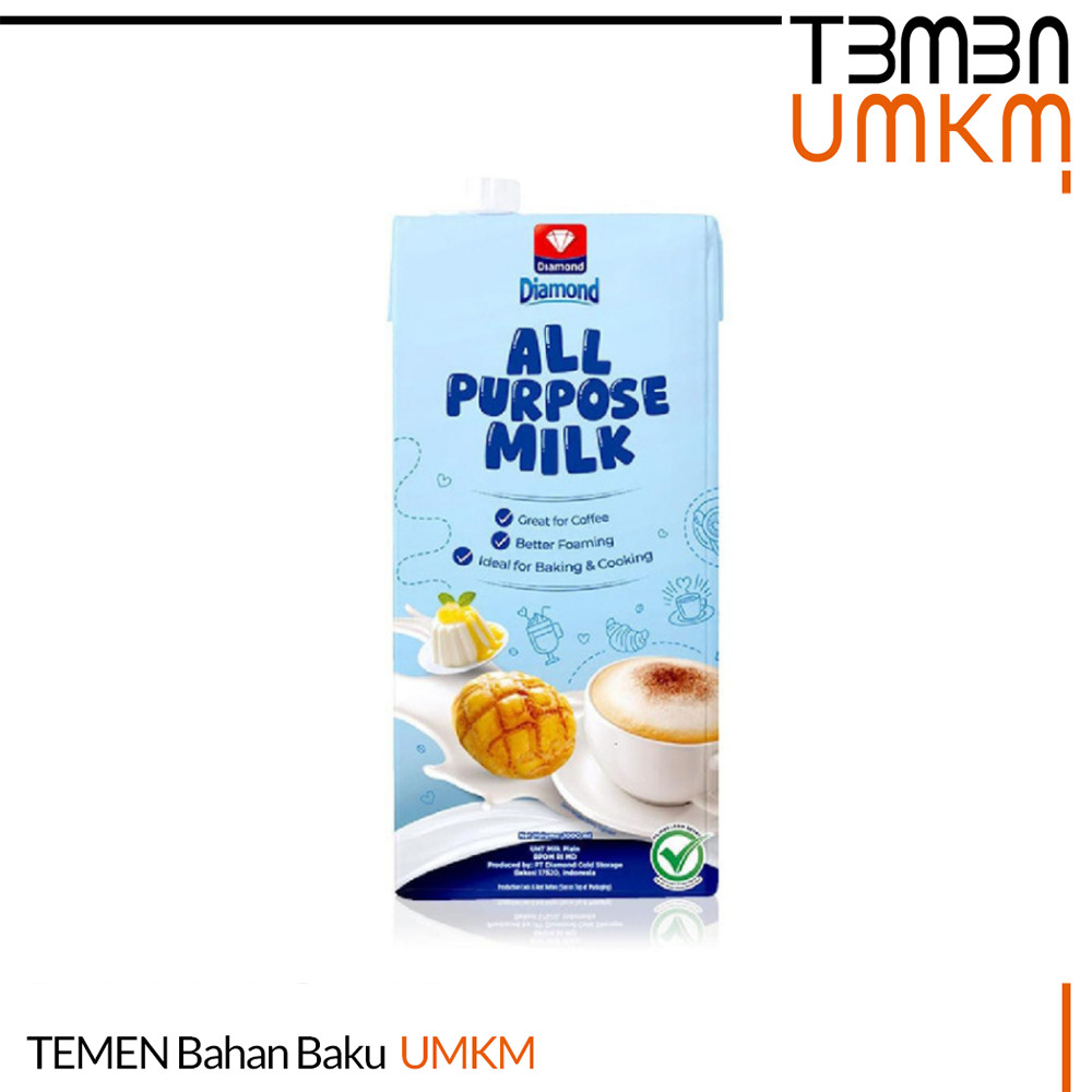 

UHT Diamond All Purpose Milk - Susu Serbaguna 1 Liter