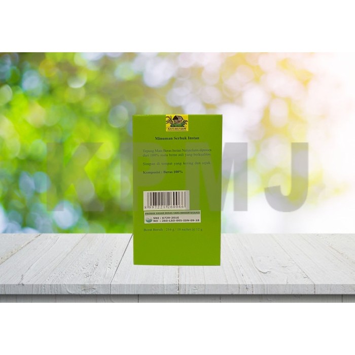 

MINUMAN KESEHATAN TEPUNG MATA BERAS NATUREFARM - 18 SACHET