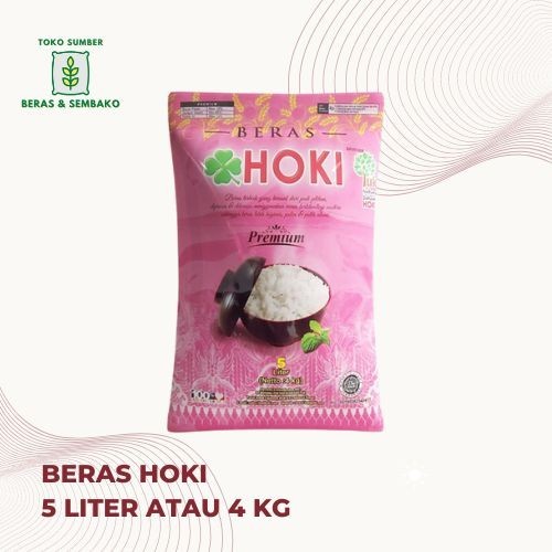 

MZ Beras topi koki hoki premium 5 liter atau 4 kg