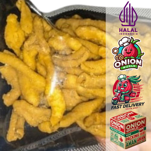 

UWD KERIPIK USUS JAGUNG BAKAR 100g Keripik Usus Crispy Usus Kering Usus Crispy Kriuk Cemilan Viral
