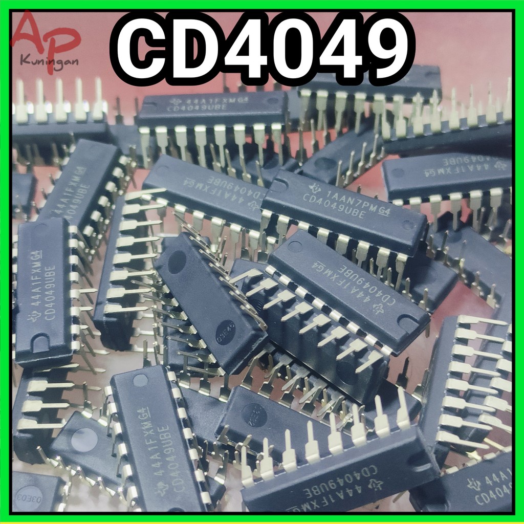 Original texas Cd4049Ube Cd 4049 Cd4049 Dip-16 Dip 4049ube