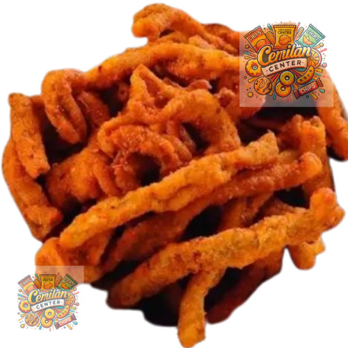 

CC KERIPIK USUS BALADO 1Kg Keripik Usus Crispy Usus Kering Usus Crispy Kriuk Cemilan Pedas
