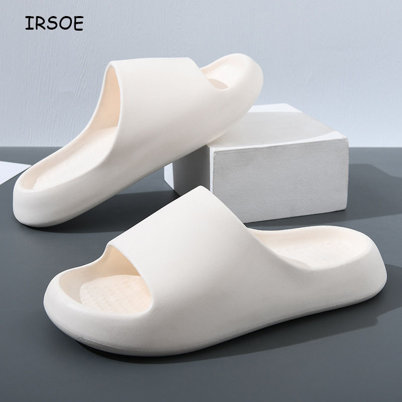 [LIMITED EDITION] IRSOE Sandal Slop Pria Kekinian Dewasa Cowok Terbaru Sandal Selop Pria Karet Bahan
