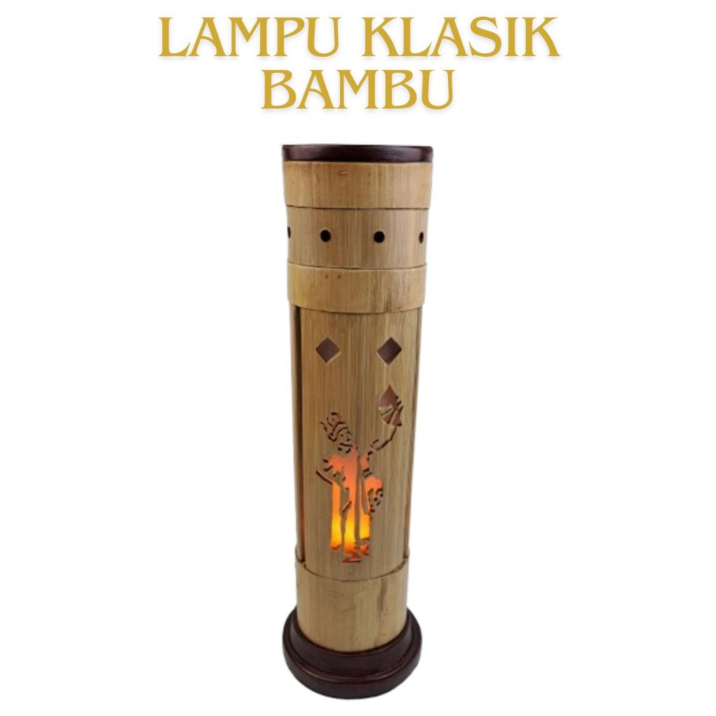 Lampu Kamar Klasik - lampu Ruang Tamu Bambu Petuk
