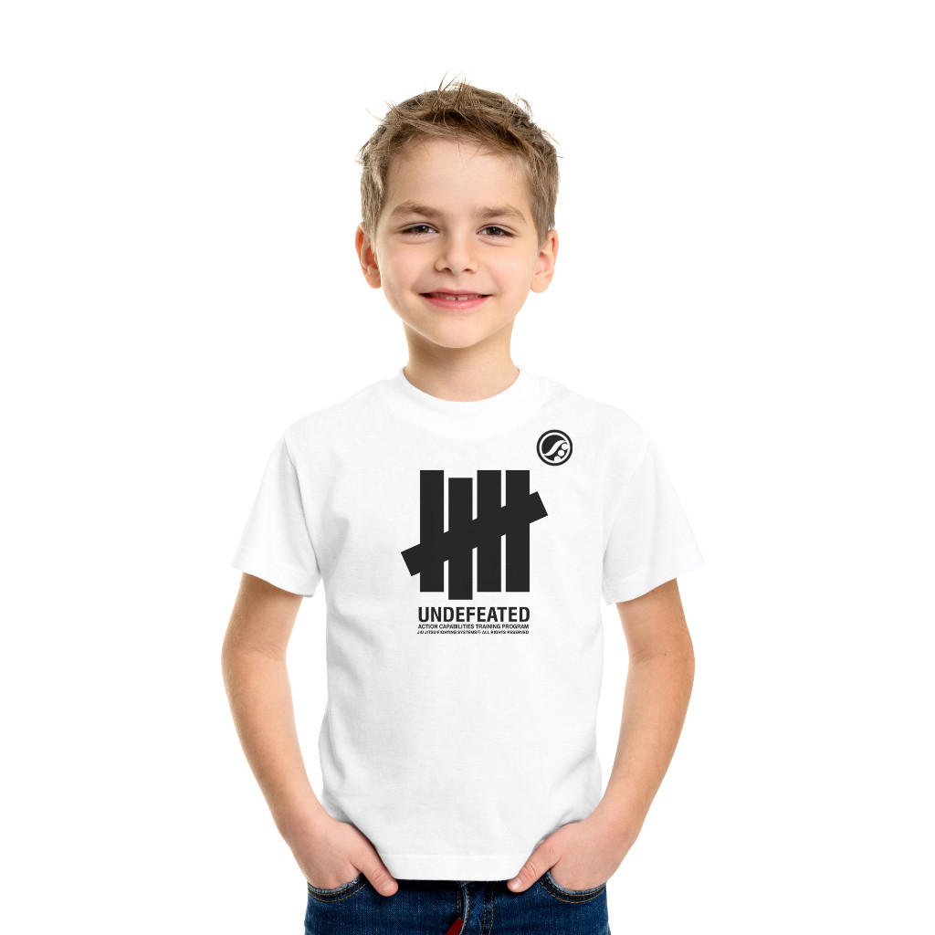 Kaos T shirt anak anak MMA Jiu Jitsu BJJ Undefeated x Shoyoroll