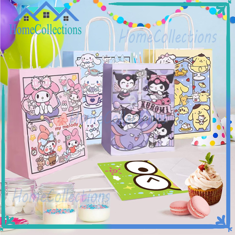 

Paper Bag Kertas Snack Anak Tas Hampers Kado Motif Kartun Lucu