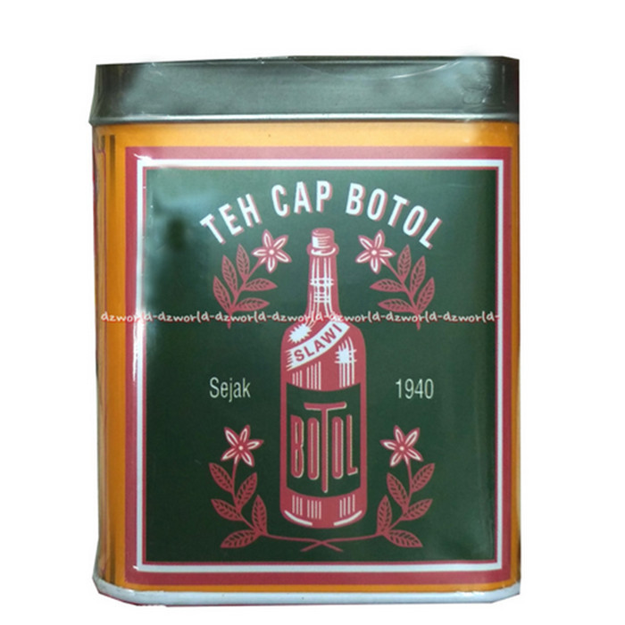 Teh Tjap Botol Teh Cap Botol Teh Botol Kaleng Vintage