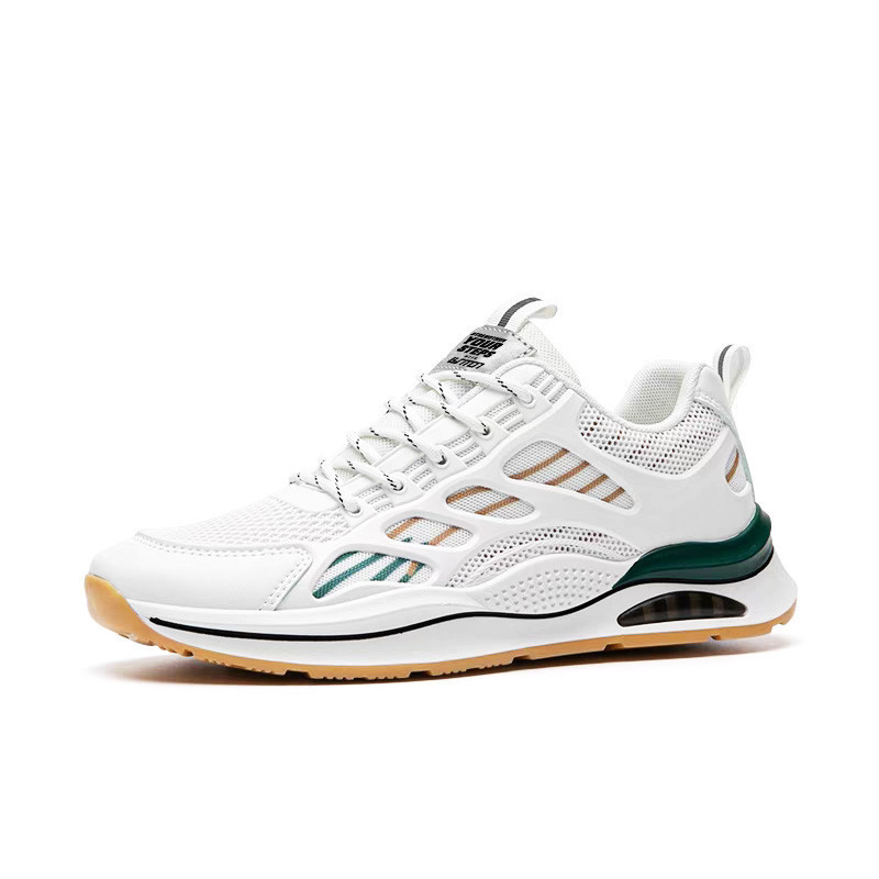 LV0322 Sepatu Sneakers Pria Sepatu Sport Hitam Pria