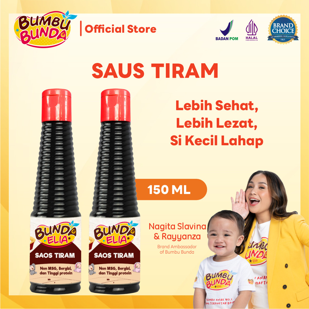 

New Bumbu Bunda Elia Saus Tiram Non MSG / Bumbu MPASI / Bumbu Anak Non MSG / Saos Tiram Non MSG / Saus Tiram HalalPremium