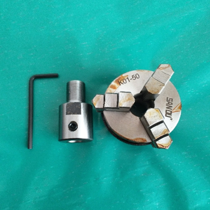 Chuck Connecting Rod M14*1 Suitable for K01-50/63 K02-50/63 Mini Lathe Chuck CNC mini lathe chuck Be