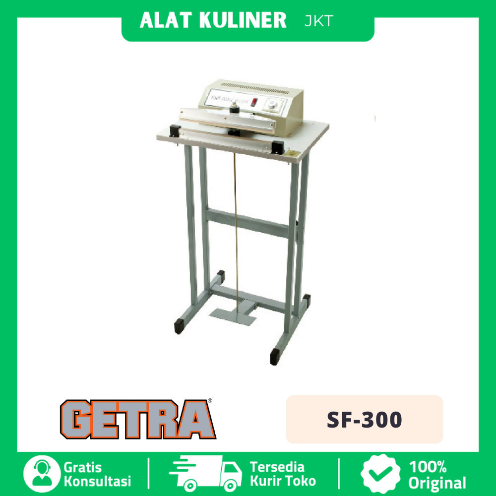 PEDAL SEALER GETRA SF 300 SF-300 PEREKAT PLASTIK MENGGUNAKAN KAKI