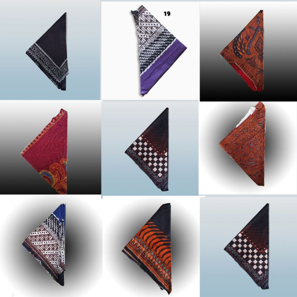 Promo Ikat Kepala Segitiga/ Slayer Batik Segitiga/ Udeng Jawa Segitiga jawa