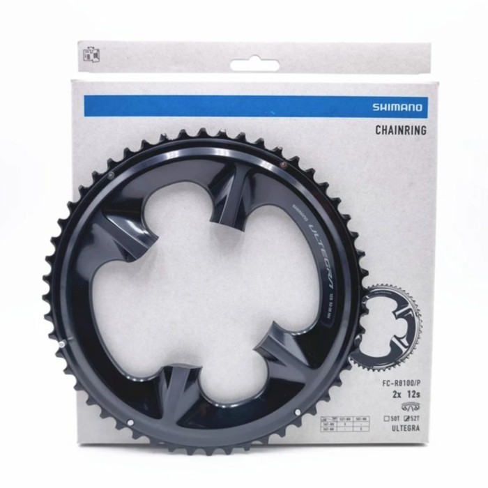 Shimano Chainring Ultegra R8100 12 Speed - 50T 52T