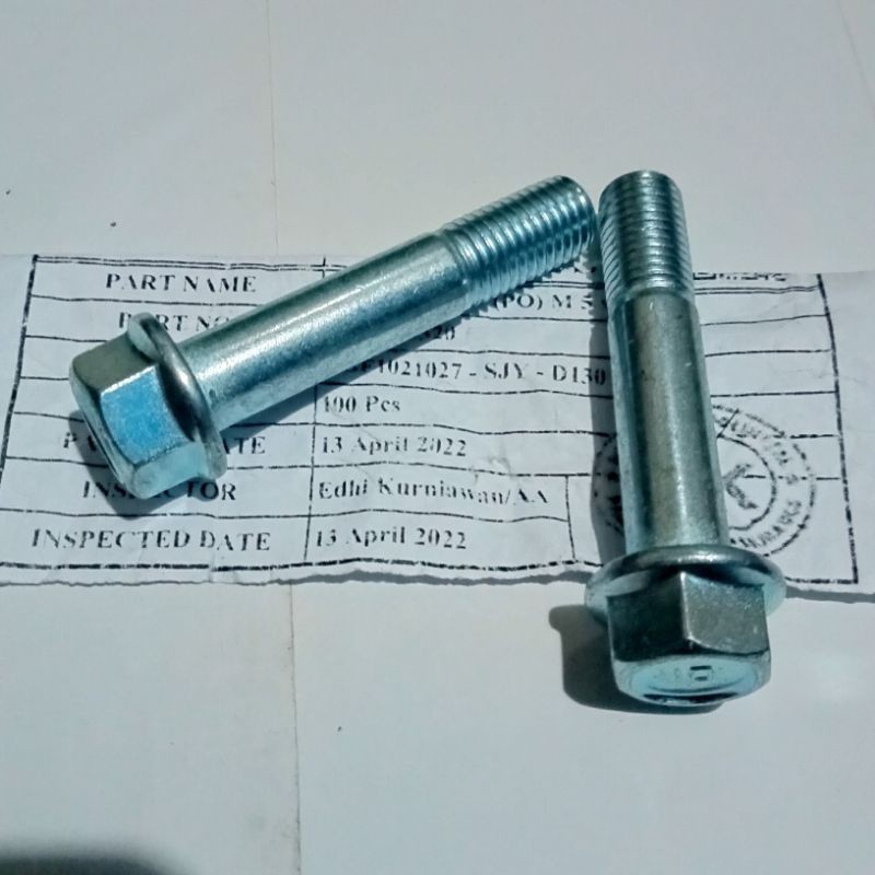 baut 14 kedudukan knalpot honda PCX , vario new original