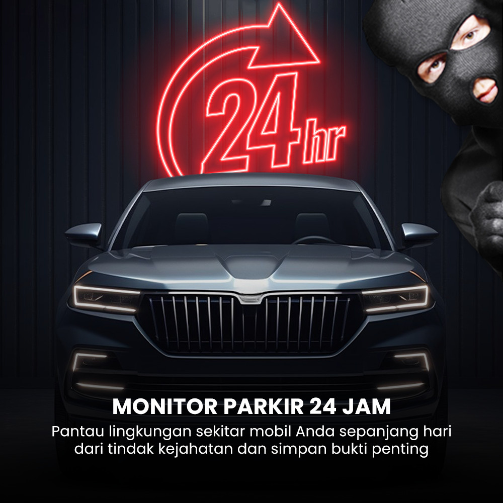 HOT DEALS MOBILETECH DASHCAM MOBIL 3 KAMERA TRECA WIFI 1080P TRIPLE LENS CAMERA LAYAR SENTUH