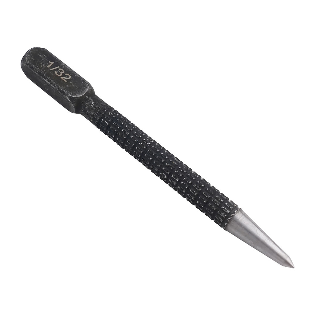 

Carbon Steel Knurled Body Square Striking Head Punches Woodworking Stone Tools Versatility Wood Tile Efficient