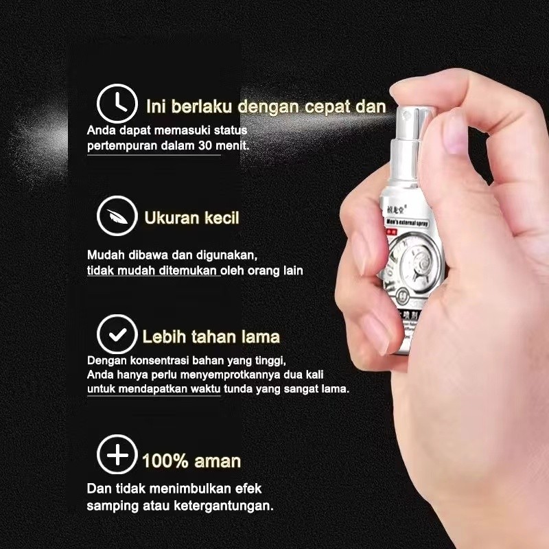 JTV155 Obat kuat pria tahan lama obat pembesar penispria permanen pembesarpenis semprot 10ml minyak 