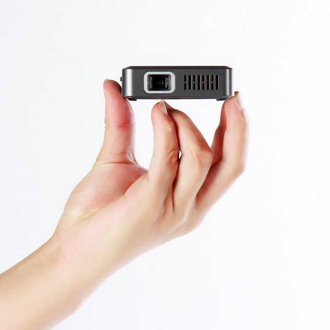 Mini Projector with MicroSD Port 854 x 480px 3000mAh- ML30 - Tinari