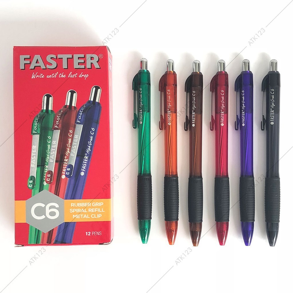 

FASTER BALLPOINT C-6 (1PACK = 12PCS)