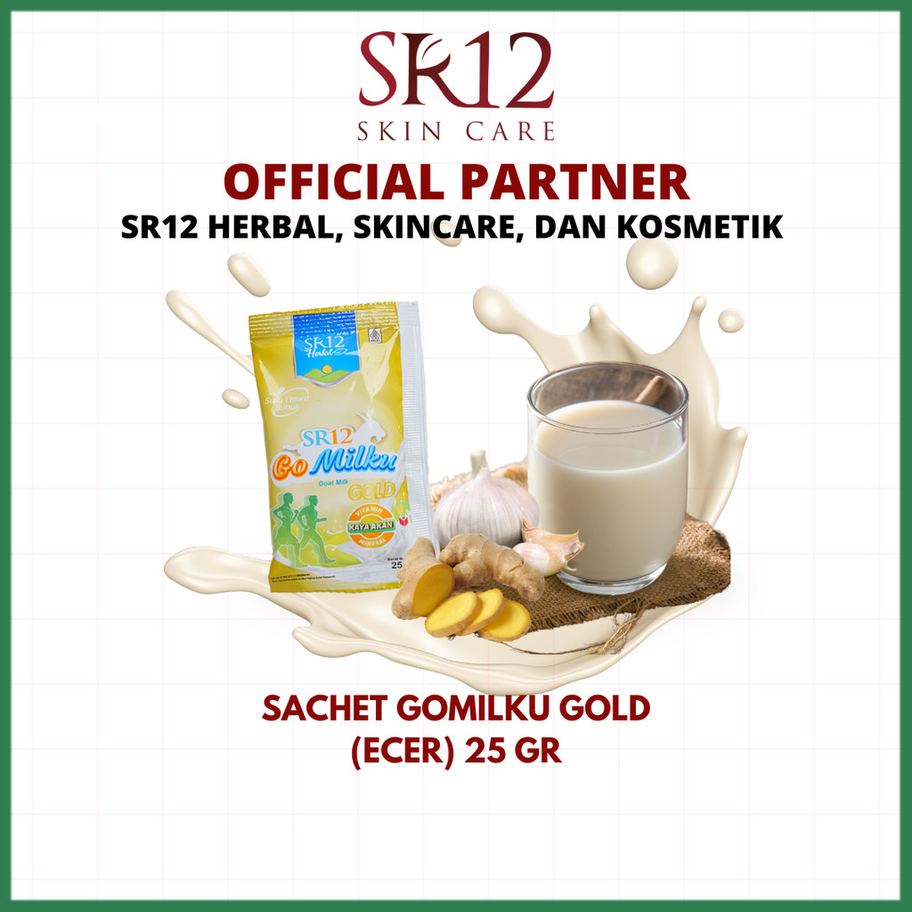 

SUSU KAMBING ETAWA ASLI CEGAH OSTEOPOROSIS GOMILKU GOLD SR12 LANSIA ecer sachet