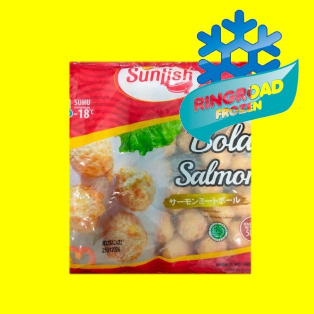 

SUNFISH BOLA SALMON 500 GR - IKAN OLAHAN BENTUK BAKSO SALMON